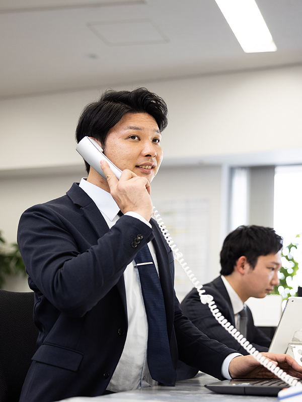 新入社員の写真